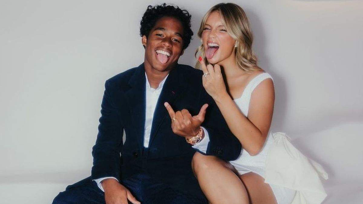 Endrick y Gabriely Miranda