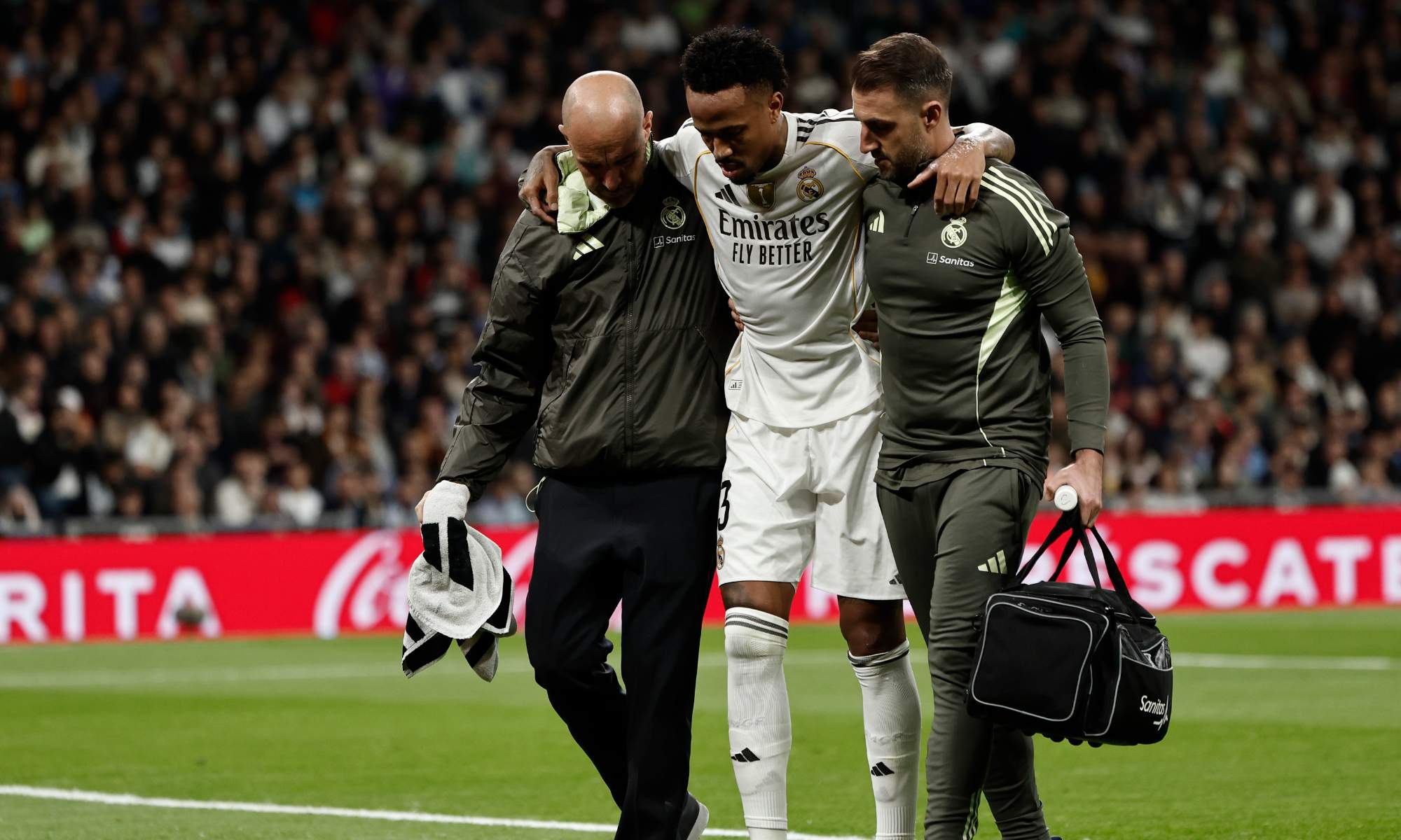 Militao podría regresar antes de lo esperado