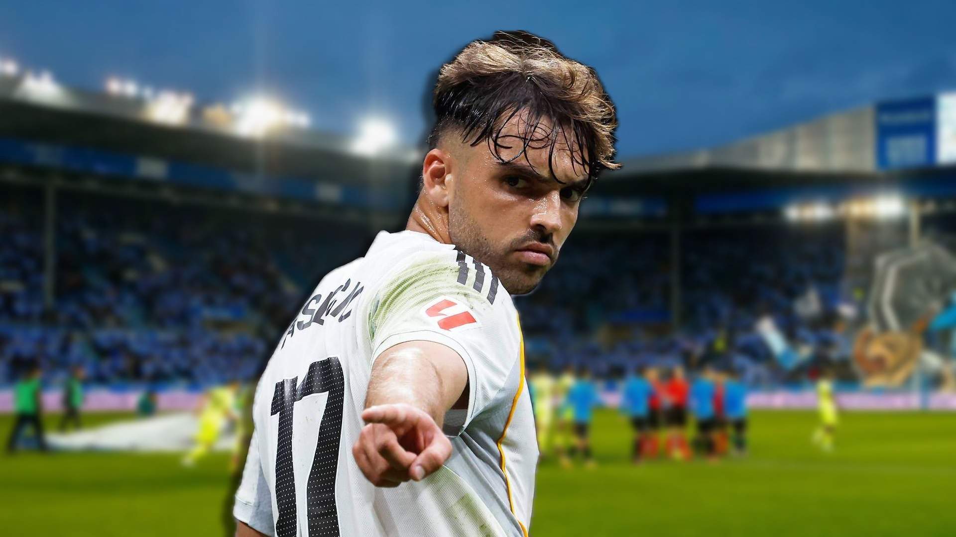 Asencio, muy pitado por Mendizorroza cada vez que toca el balón: el motivo