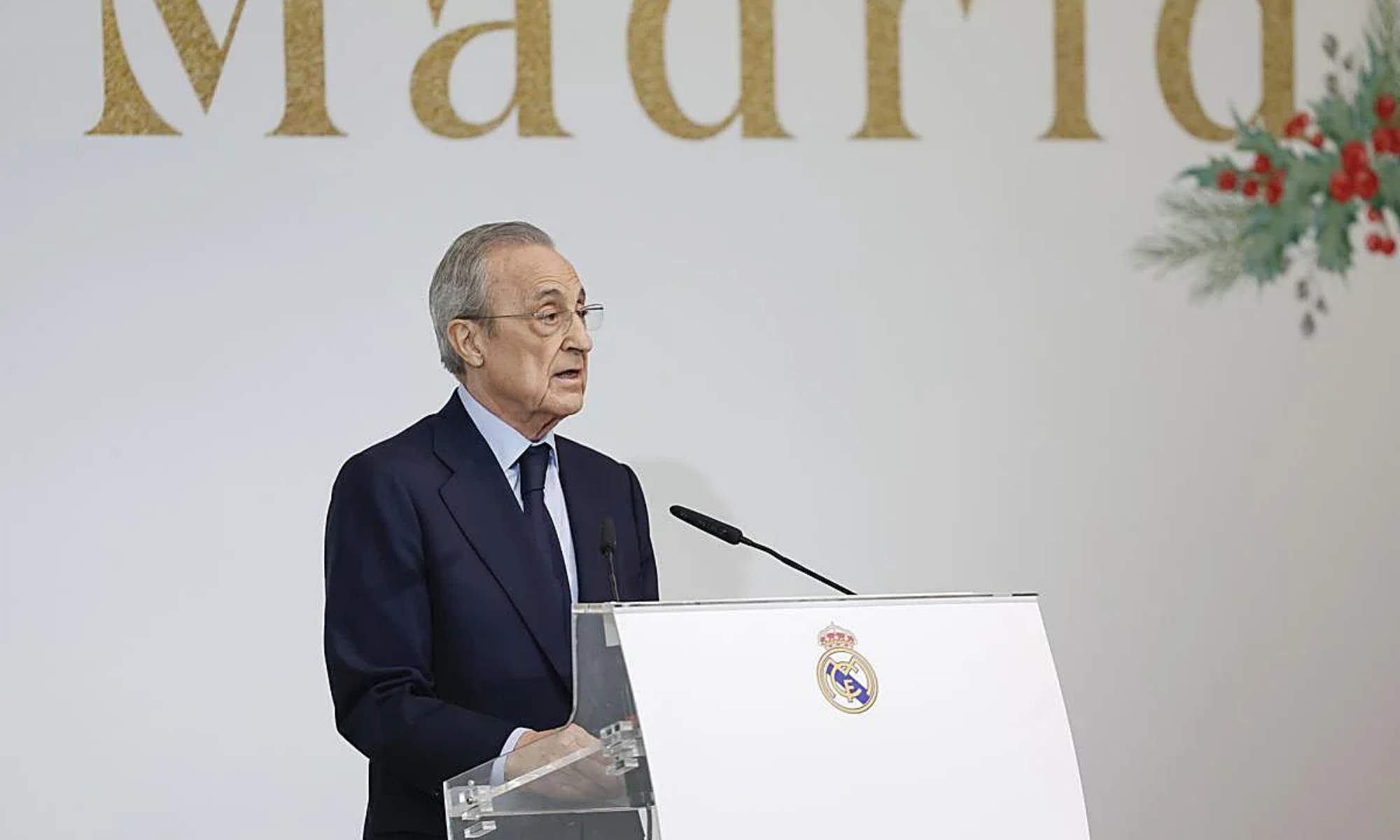 Florentino Pérez, una vez más, al ataque contra el 'caso Negreira' y los árbitros