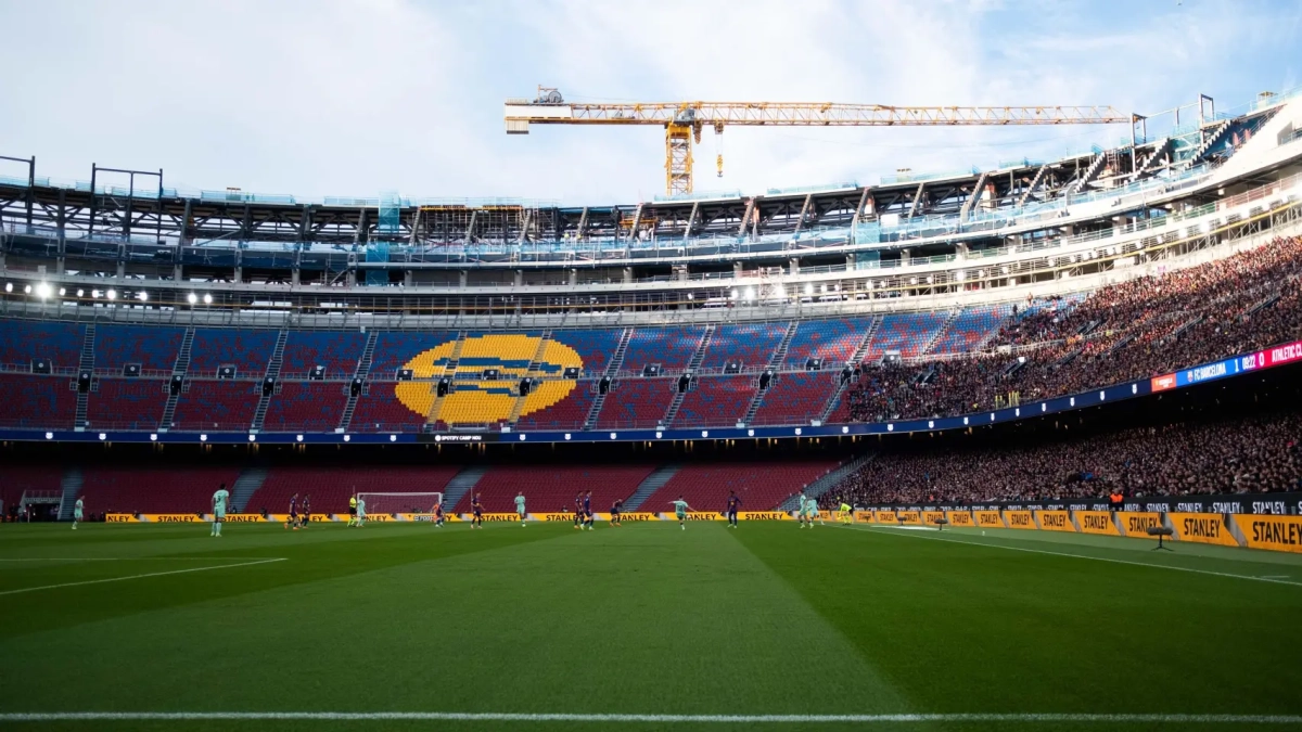 El Camp Nou en la actualidad