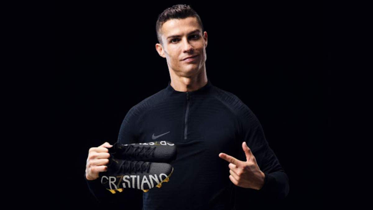 Cristiano Ronaldo en un anuncio de Nike