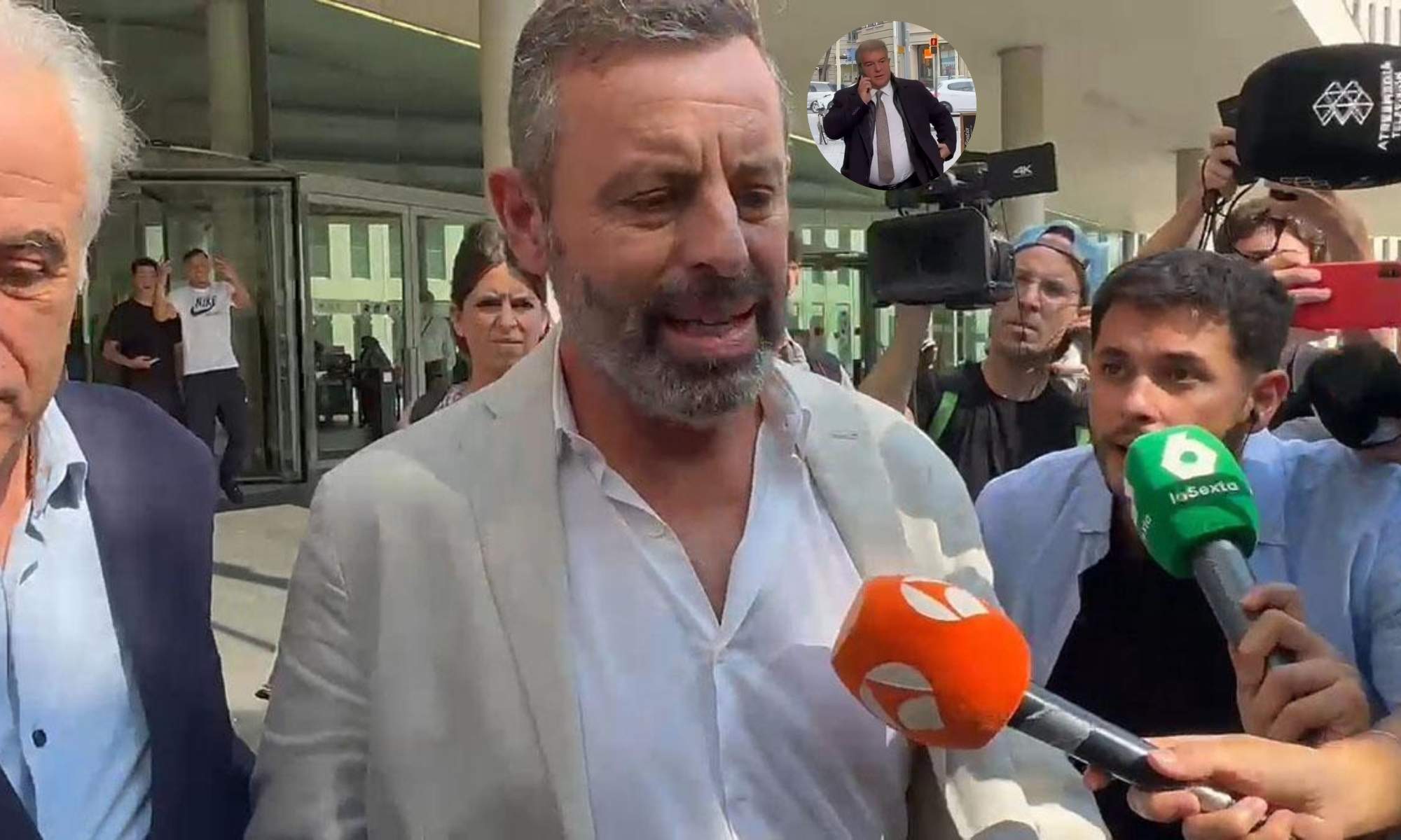 Rossell retrata a Joan Laporta en su comparecencia por el 'caso Negreira'