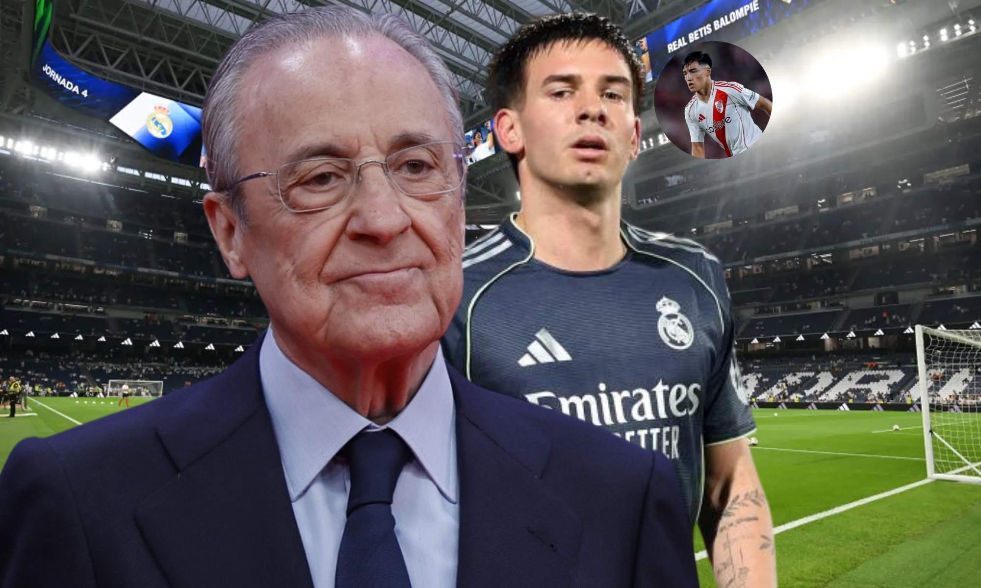 Florentino medita repetir una operación muy similar a la de Mastantuono