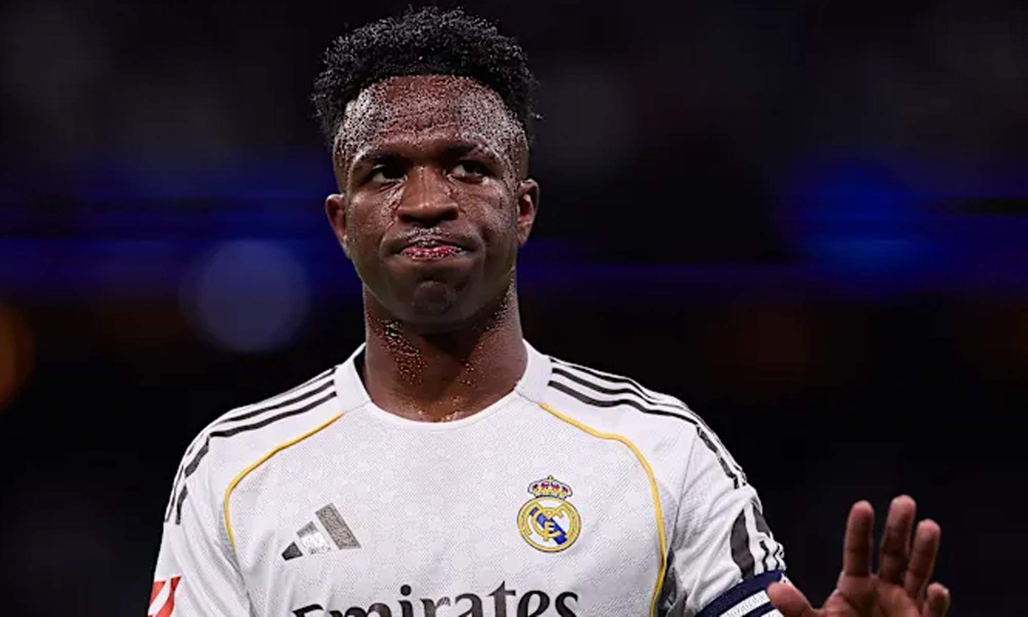 Así ha reaccionado el Bernabéu al regreso de Vinicius: el brasileño, en shock