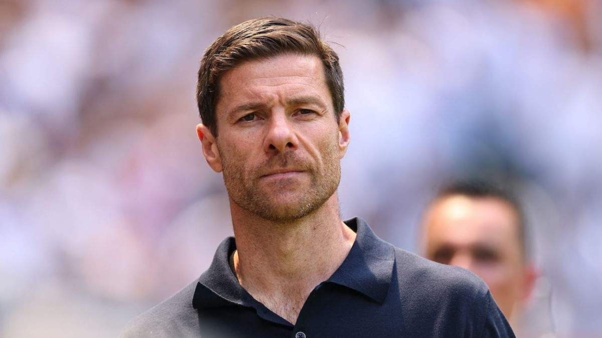 Xabi Alonso en un partido del Real Madrid. 
