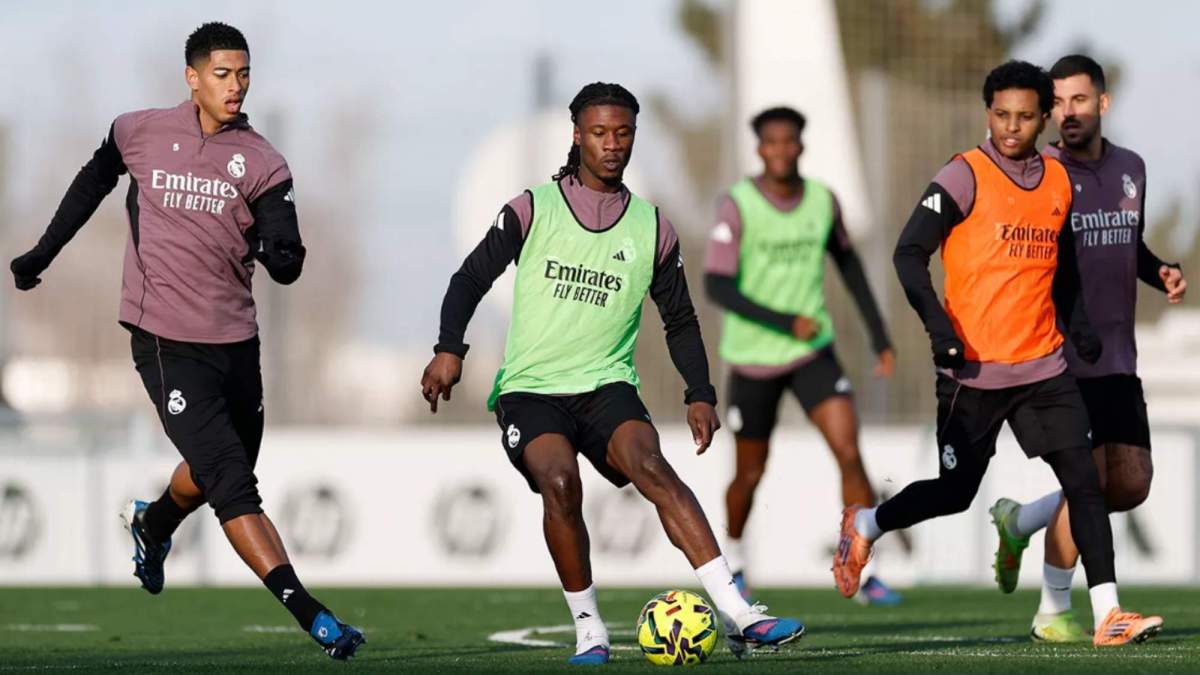 Real Madrid Entrenamiento Bajas Navidad