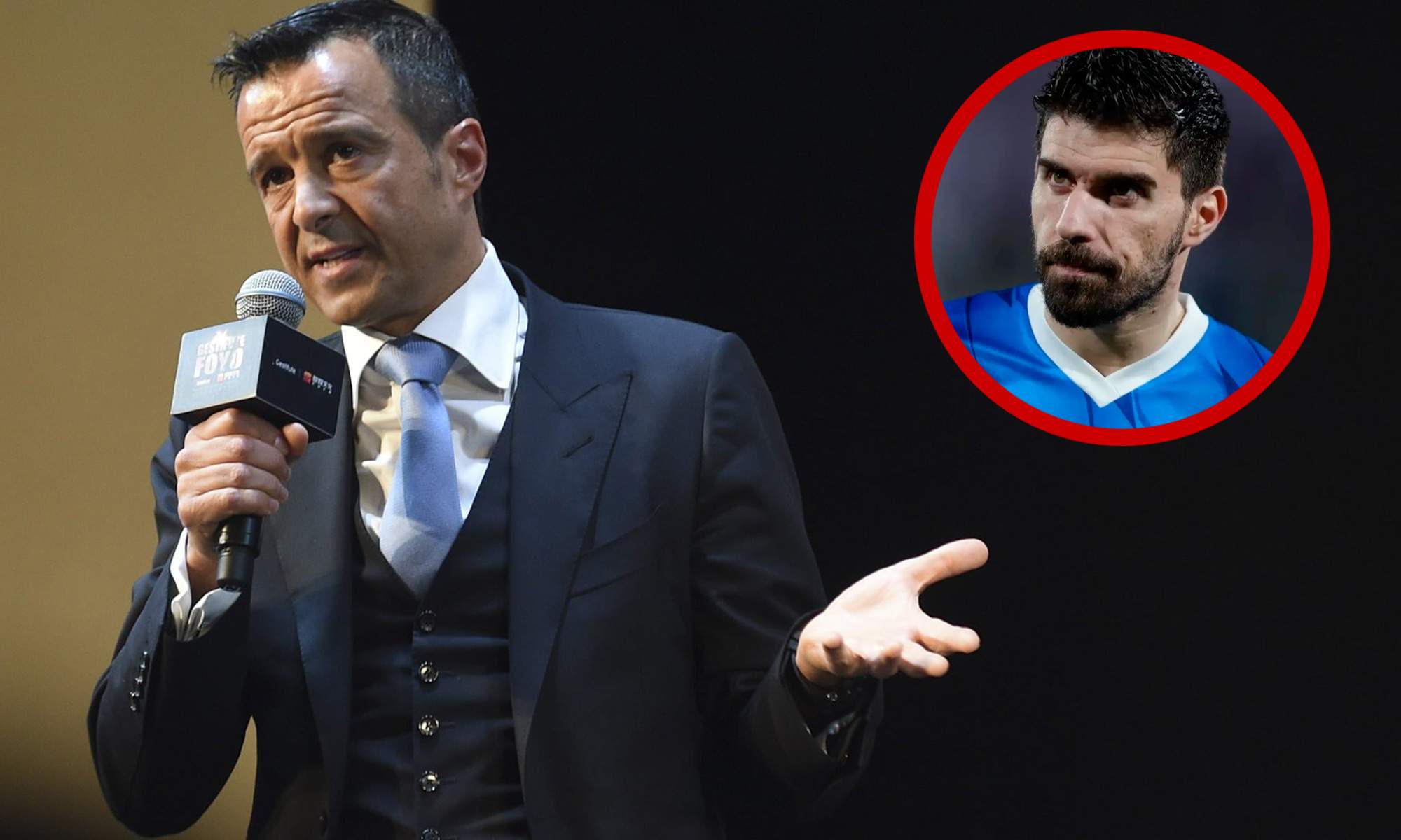 Jorge Mendes y Rúben Neves