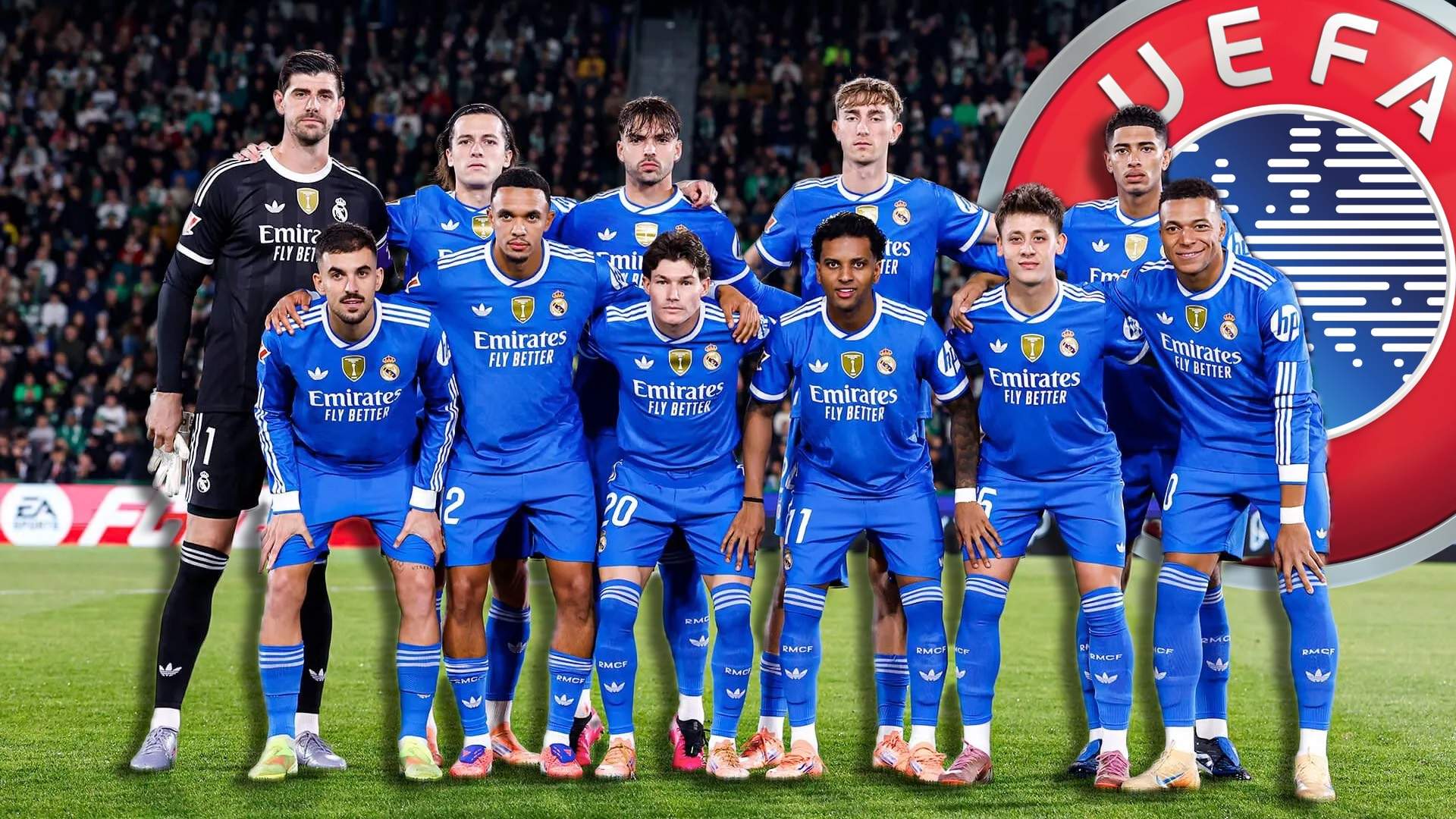 El llamativo puesto en el ranking UEFA en el que termina el Real Madrid 2025