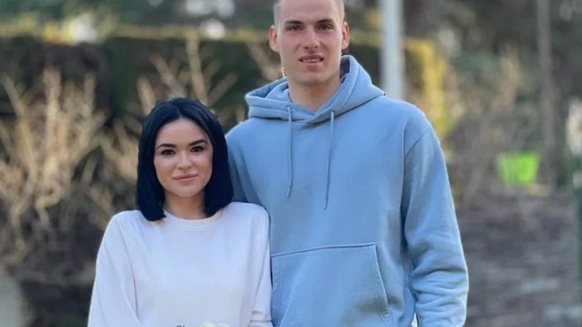 Andriy Lunin y Anastasia Tamazova Andriy Lunin y Anastasia Tamazova