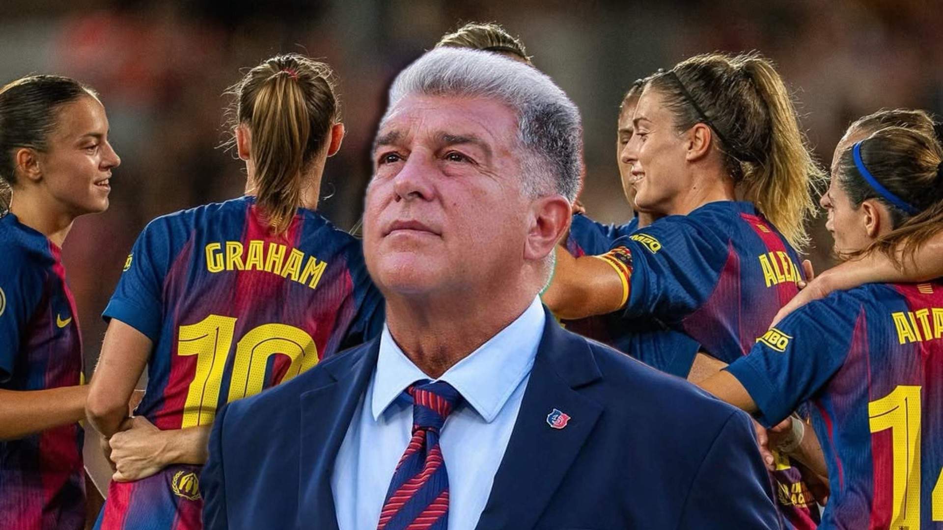 Laporta maltrata al Barcelona femenino con unos recortes de récord