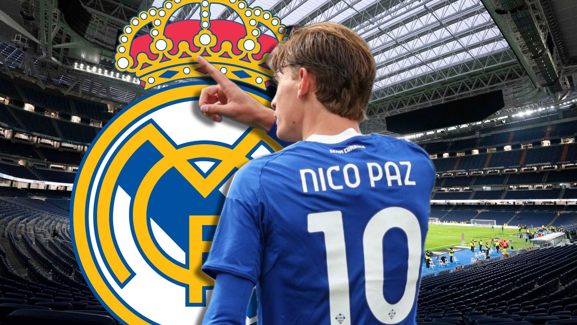 Nico Paz sorprende al Real Madrid, pone una gran condición a su regreso al Bernabéu