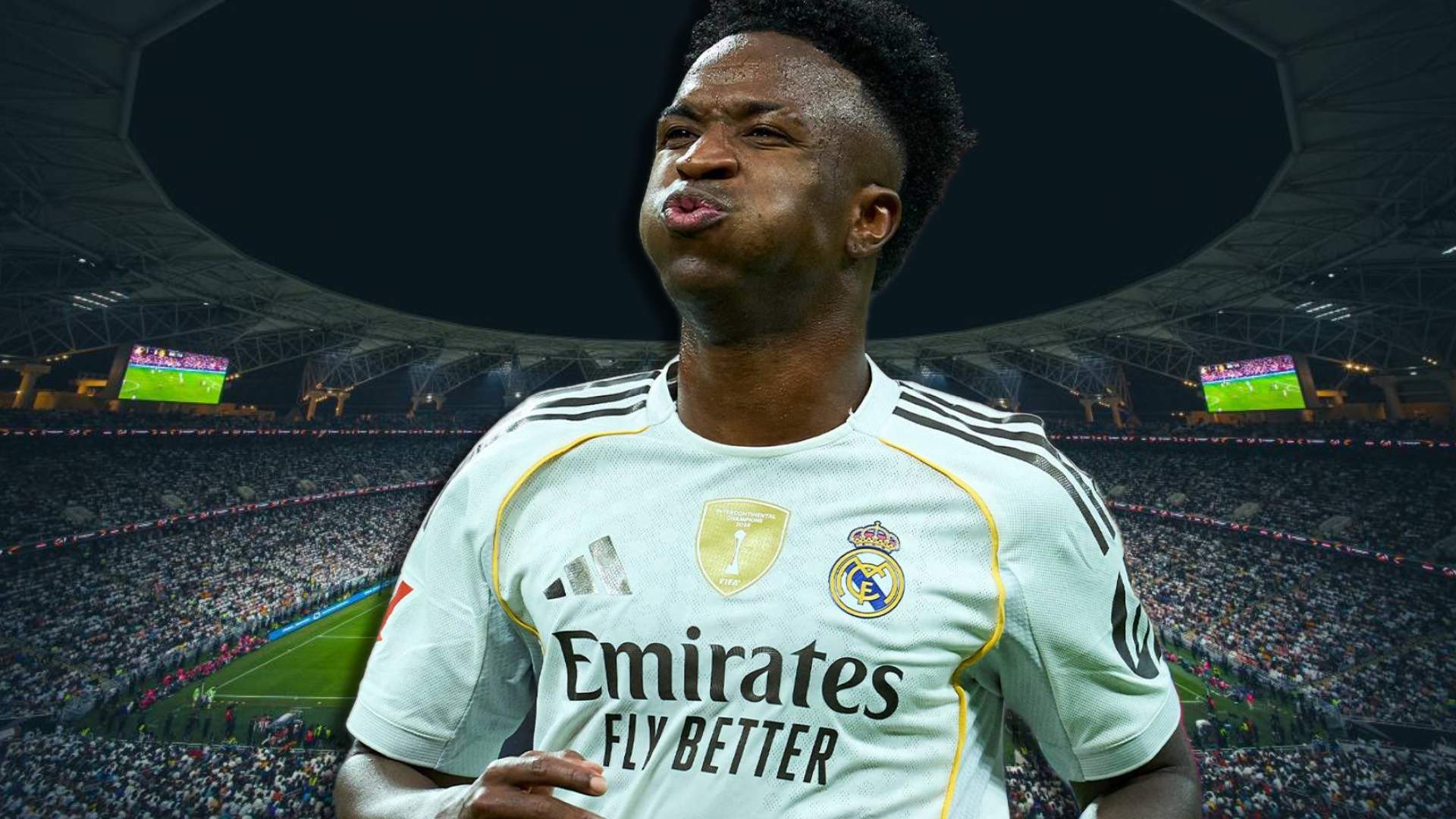 Vinicius amenaza a Puskas, Cristiano y Benzema, el récord que puede superar hoy