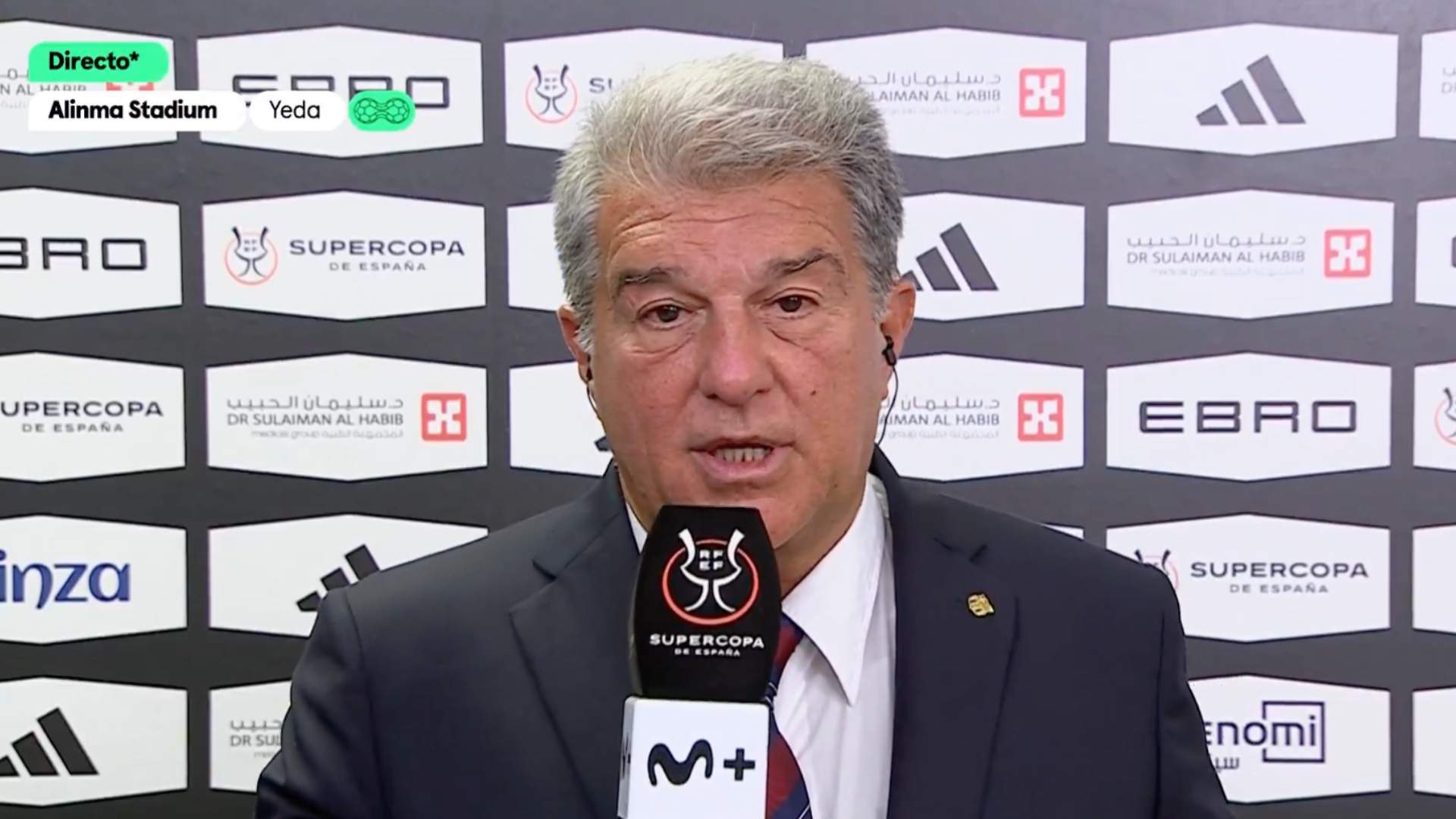 La confesión de Laporta: “Florentino me ha dado la enhorabuena”