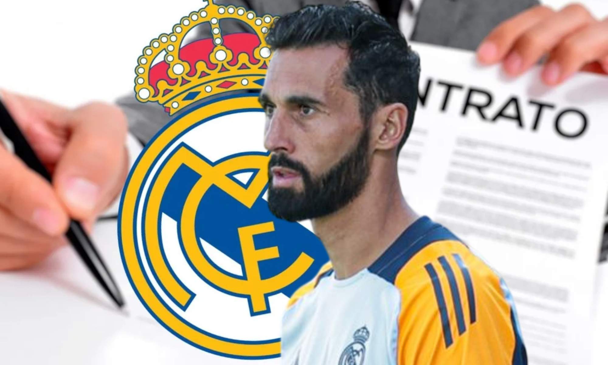 Álvaro Arbeloa tiene este contrato con el primer equipo del Real Madrid