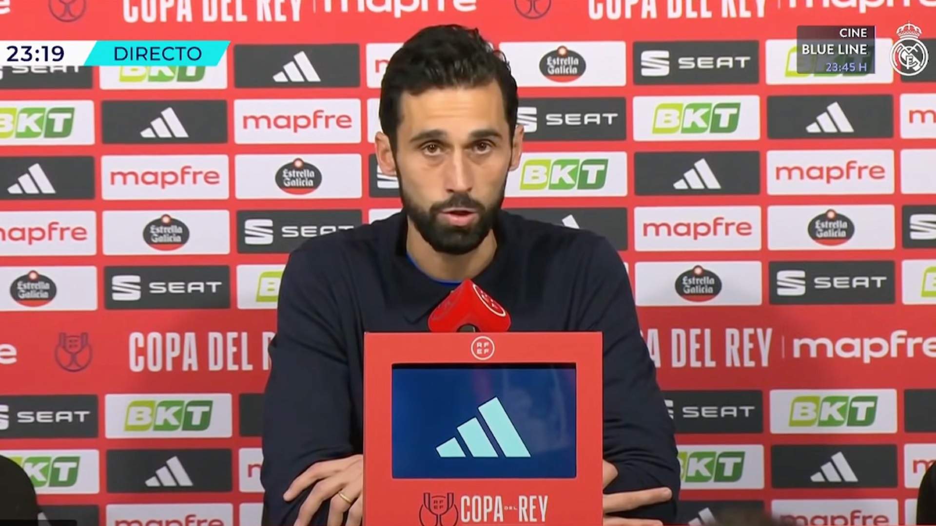 Arbeloa (42) apunta y señala al culpable de la eliminatoria en la Copa del Rey