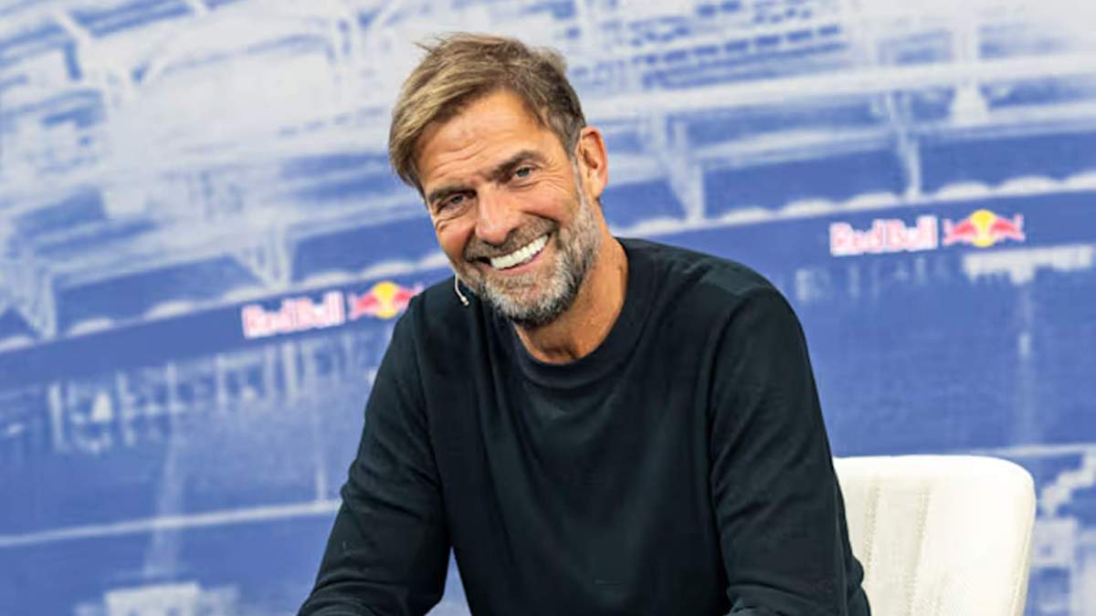 Jürgen Klopp durante una entrevista