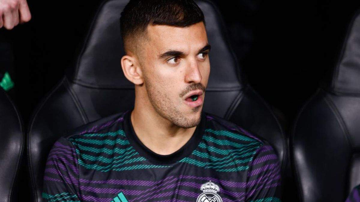 Dani Ceballos en el banquillo