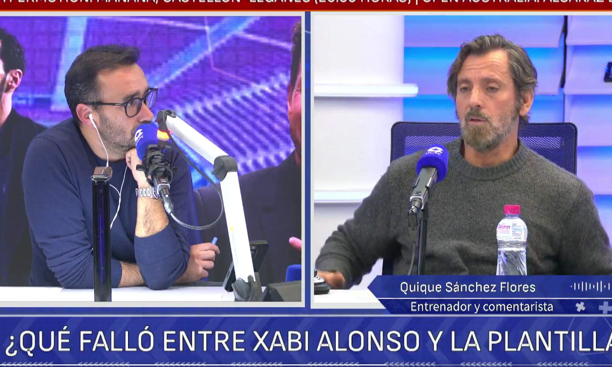 Quique Sánchez Flores en El Partidazo de COPE.