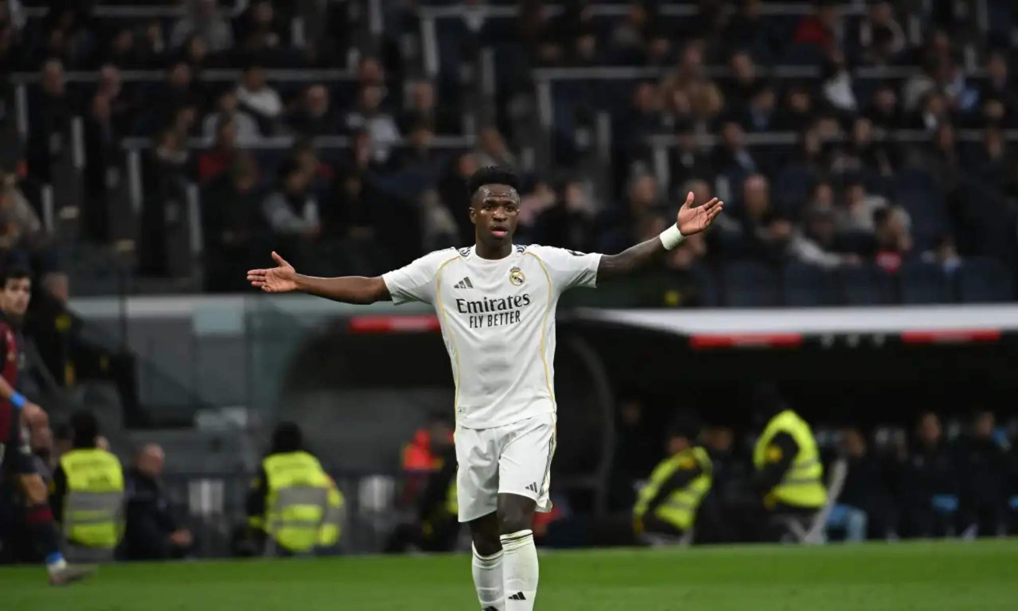 Vinicius vivió su día más duro en el Bernabéu