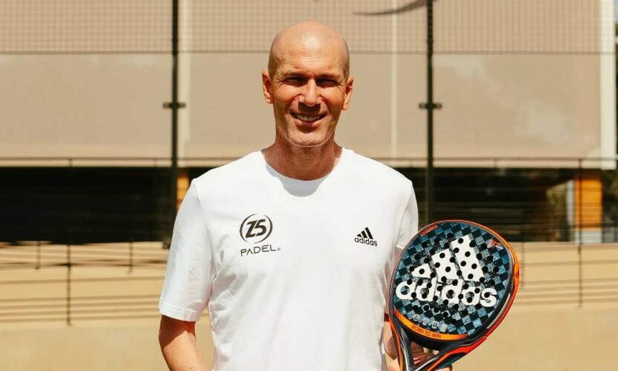 Zinedine Zidane tiene un proyecto muy interesante con el pádel