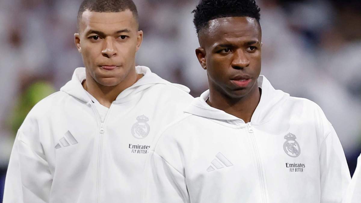 Kylian Mbappé y Vinicius Jr