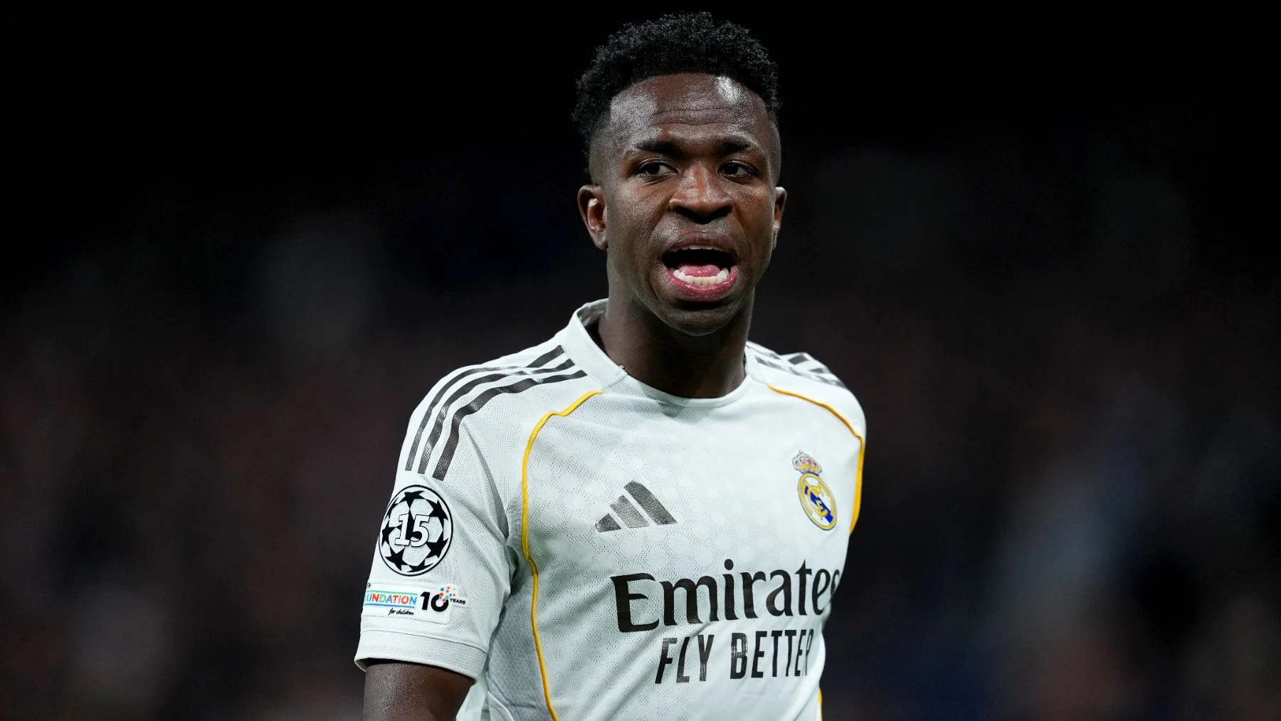 Vinicius frente al Mónaco