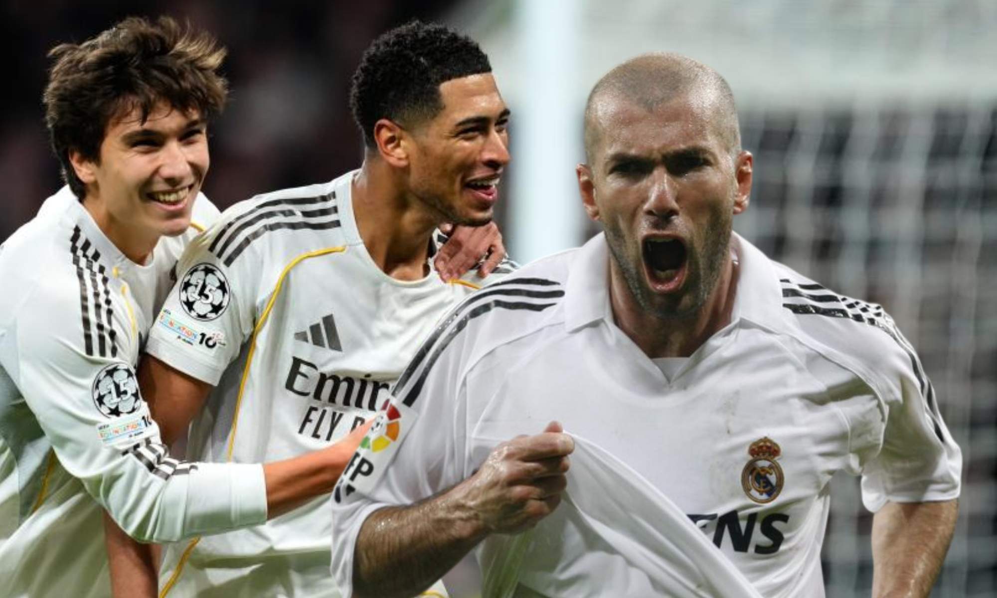 Bellingham marcó ante el AS Mónaco su noveno gol en Champions e iguala a Zidane