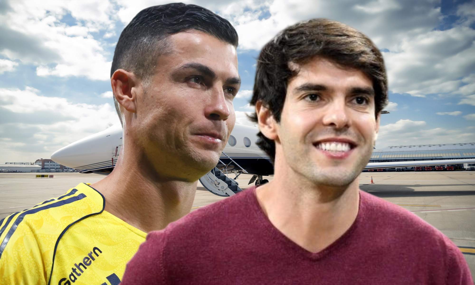 Cristiano y Kaká disfrutan de sus jets privados, pero no son los únicos