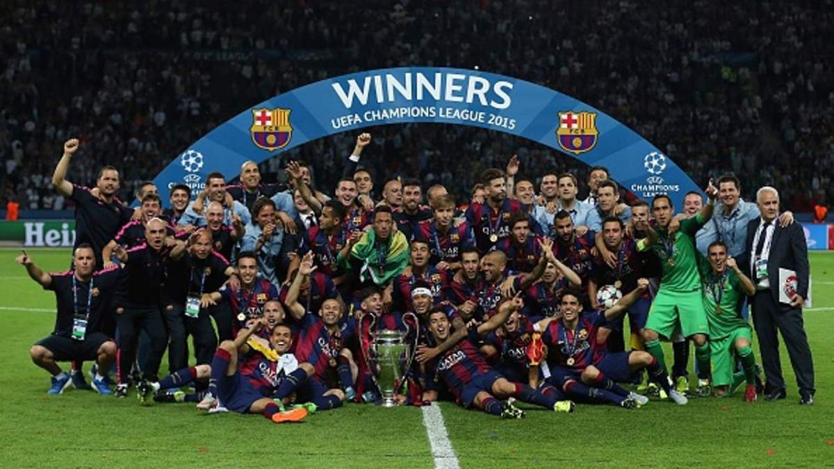 Barça campeón de la Champions League en 2015