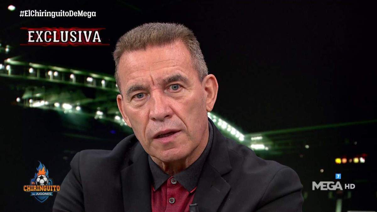 Paco Buyo en un programa de El Chiringuito