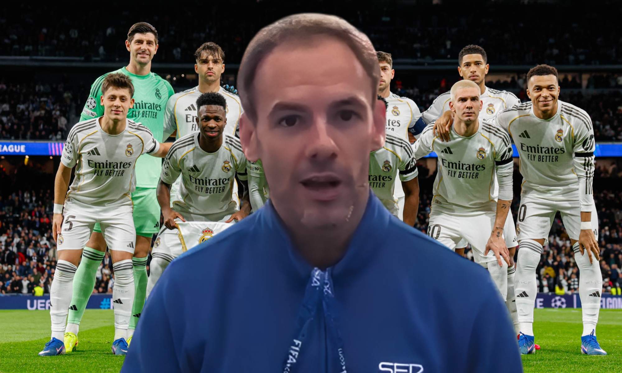 Antonio Romero desvela su única duda para el once del Real Madrid contra el Benfica