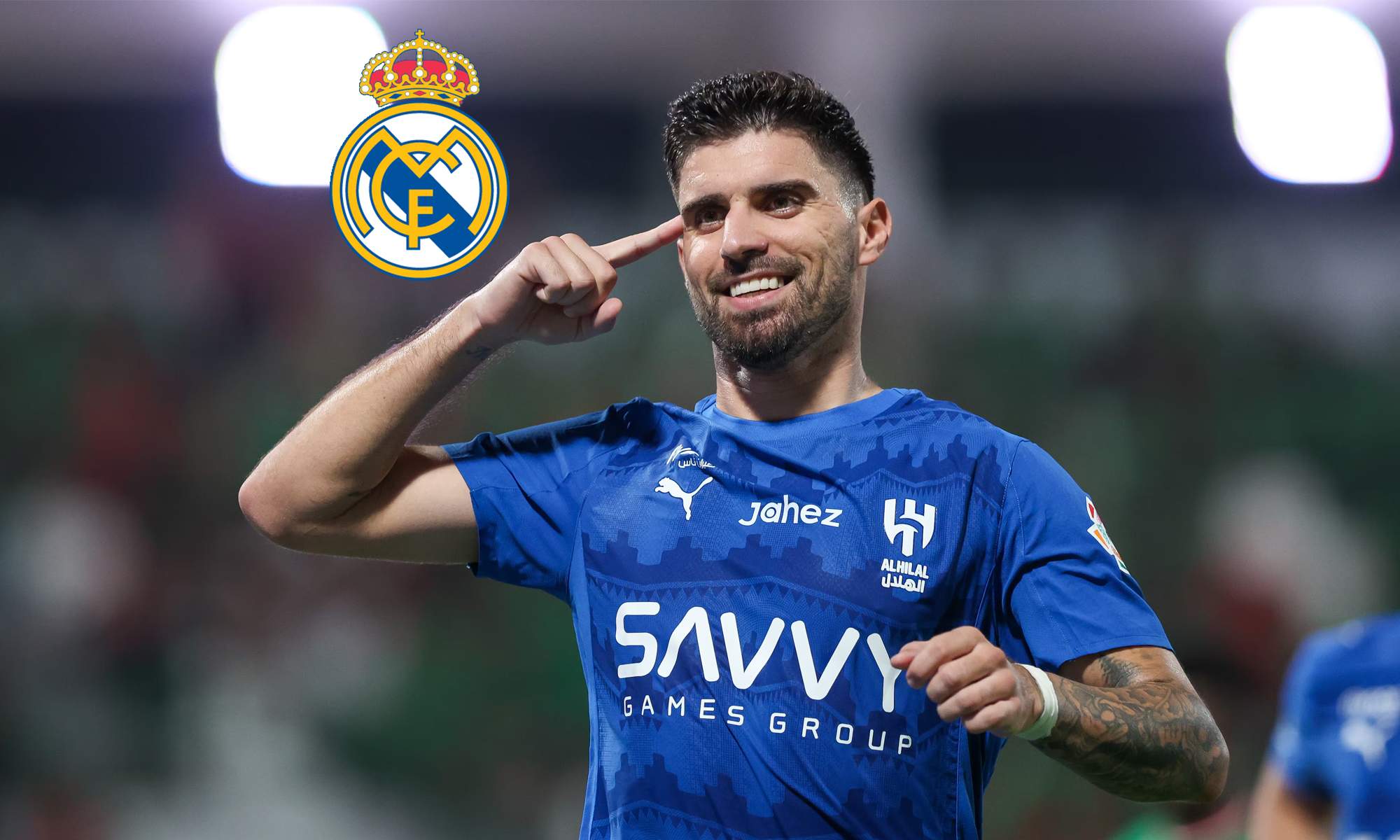 rubén neves partido arabia escudo realmadrid