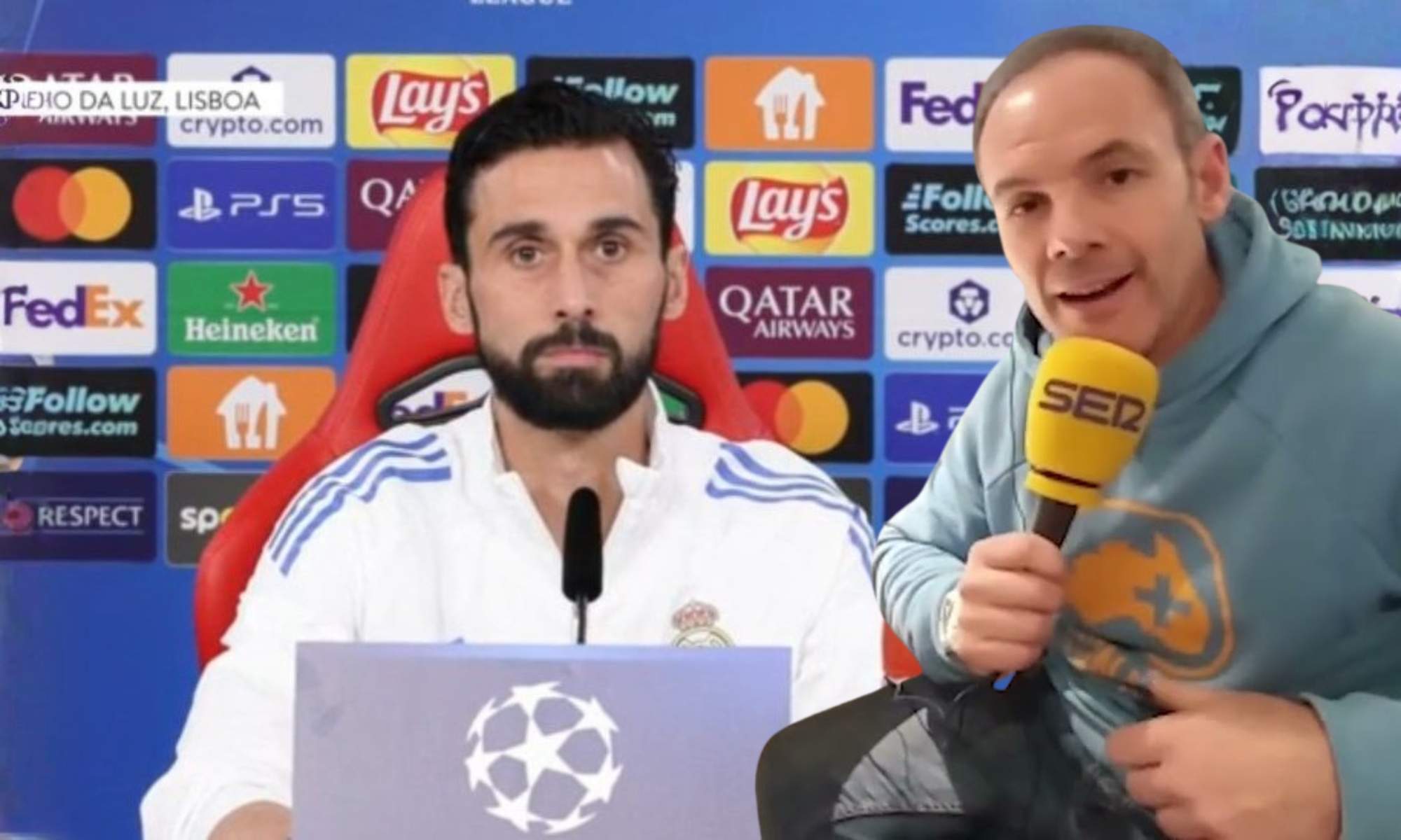 Arbeloa y Antonio Romero