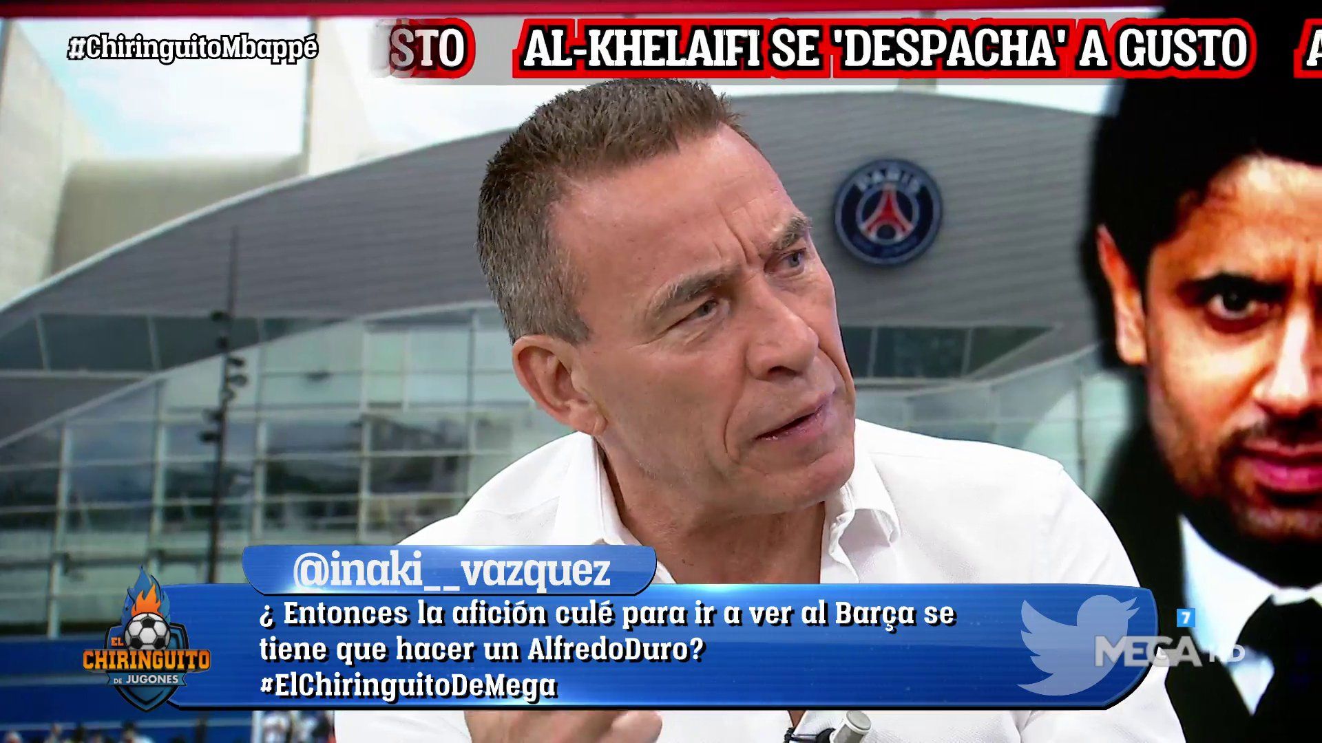 Paco Buyo a Al Khelaifi