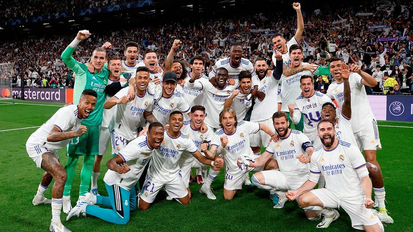 El Real Madrid cuenta en su plantilla con granes futbolistas jóvenes