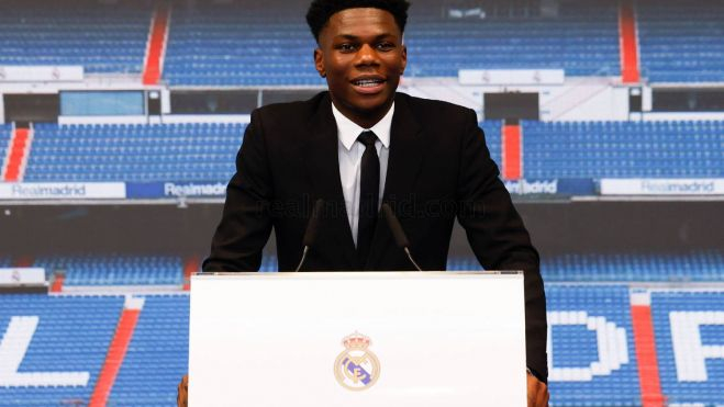 Presentación de Tchouameni como nuevo jugador del Real Madrid