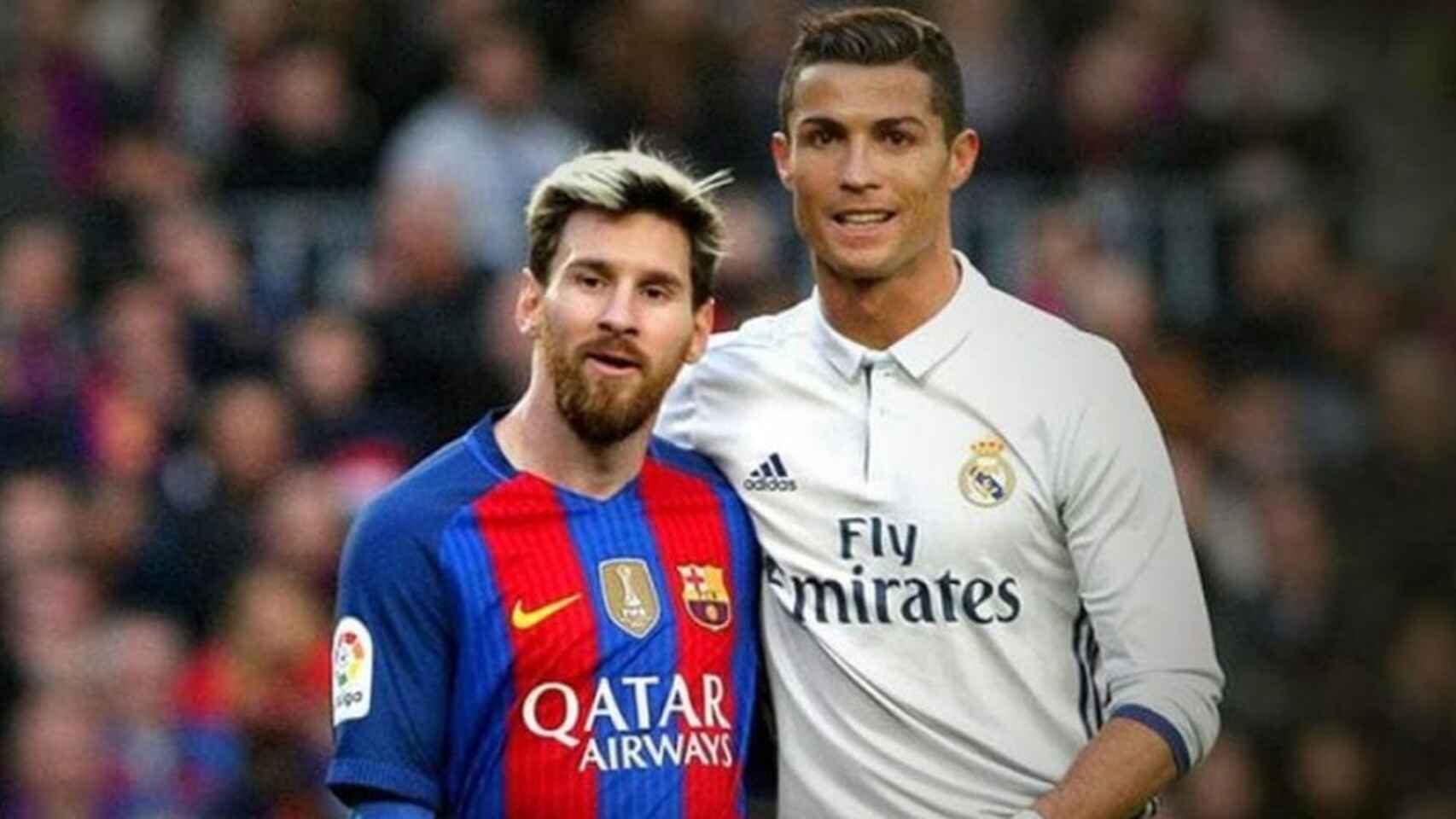 Messi y Cristiano