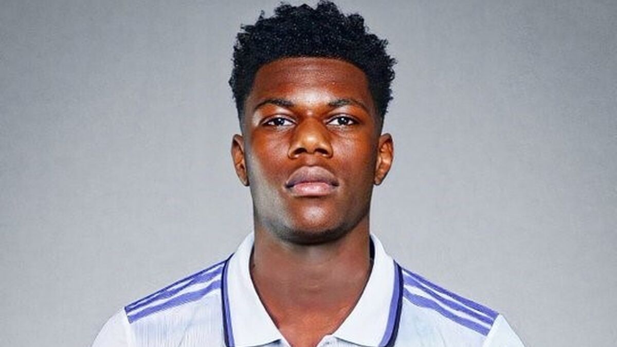 Aurelien Tchouameni, con la camiseta del Real Madrid
