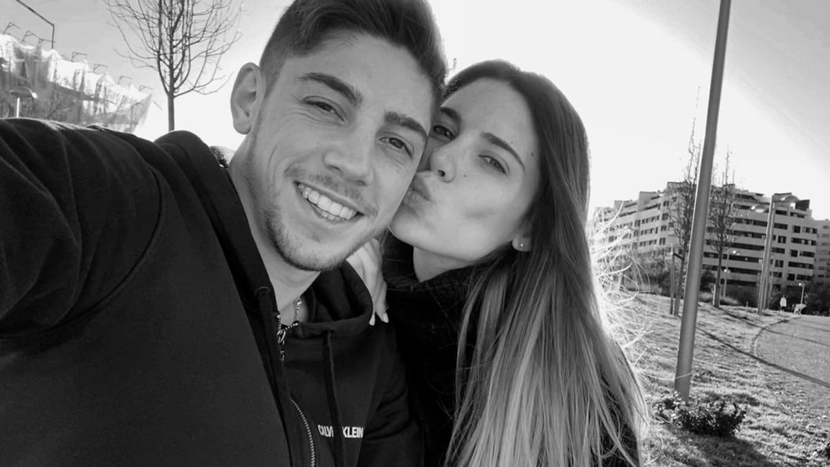 Mina Bonino y Fede Valverde