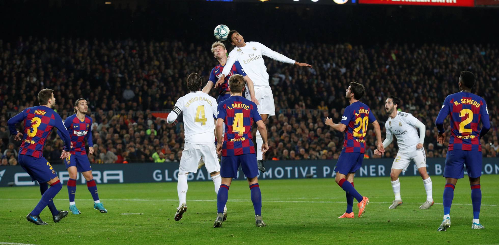 Clásico de Liga disputado en el Camp Nou en diciembre de 2019 que acabó sin goles Clásico de Liga disputado en el Camp Nou en diciembre de 2019 que acabó sin goles