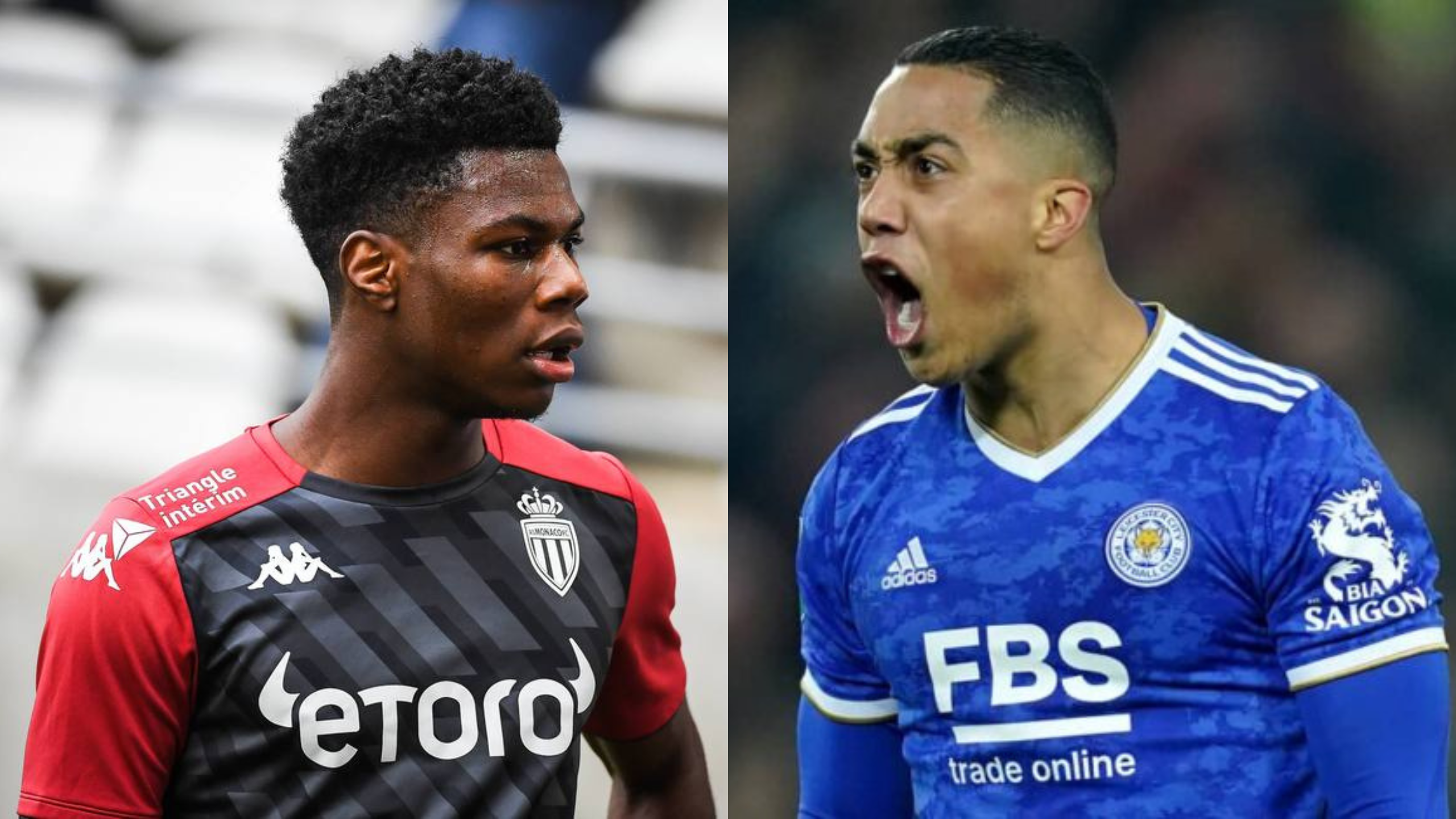 Aurélien Tchouameni y Yuri Tielemans, el posible mediocampo blanco