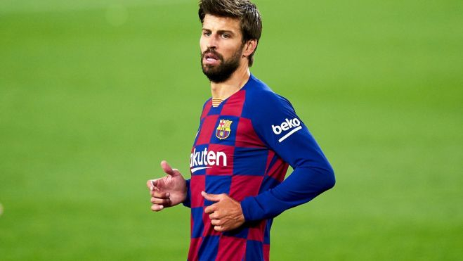 Gerard Piqué, central azulgrana 