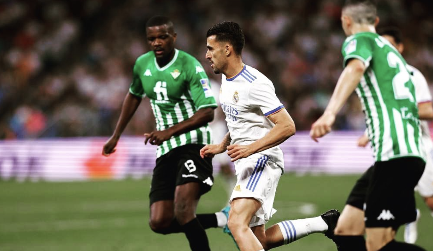 Dani Ceballos en un partido frente al Betis Dani Ceballos en un partido frente al Betis