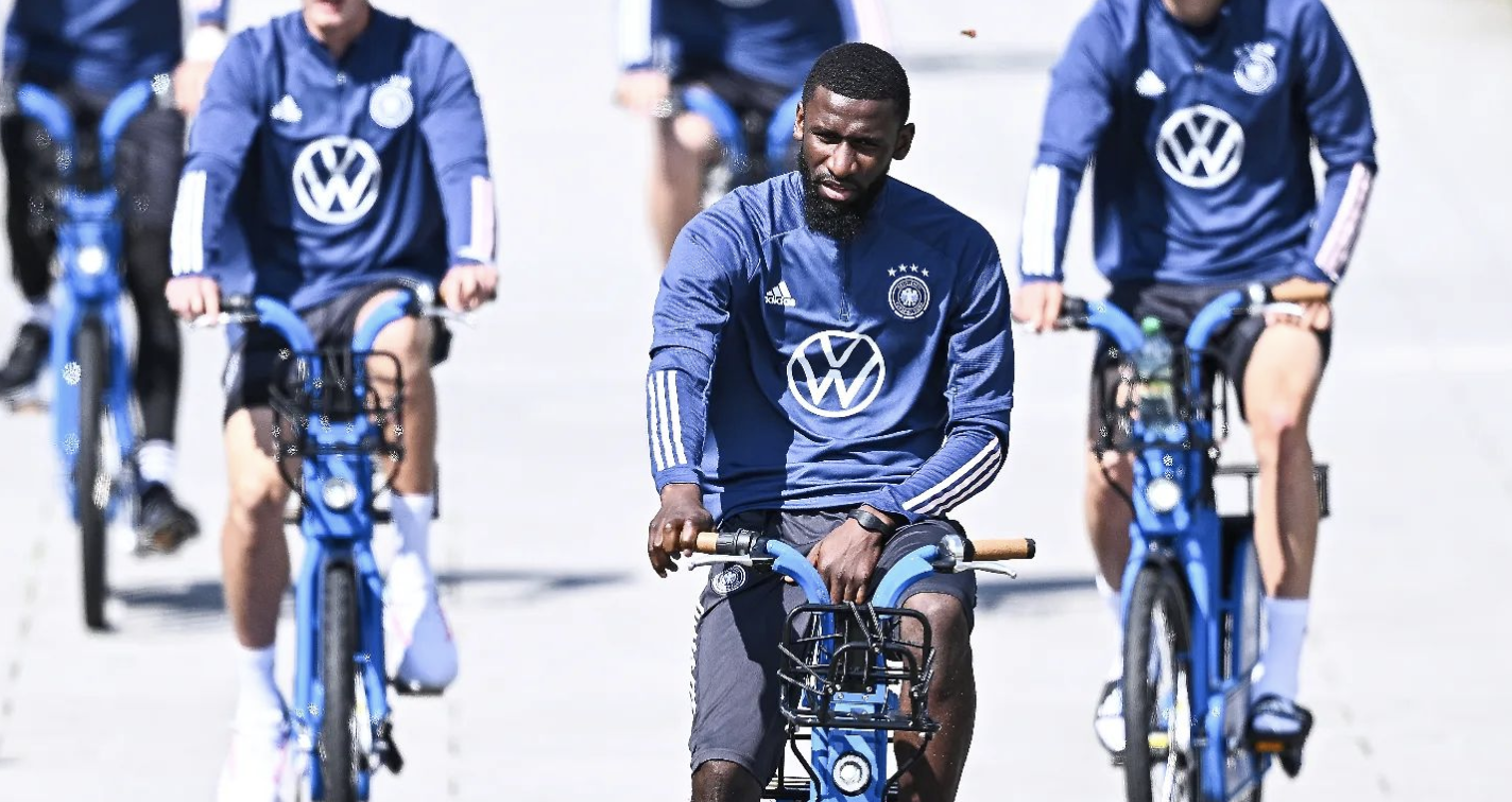 Antonio Rüdiger con la Selección Alemana