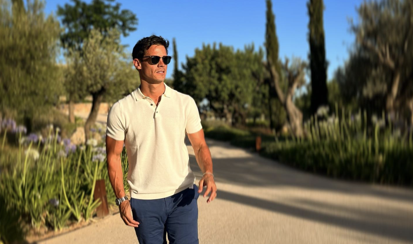 Edu Aguirre pasea por Mallorca Edu Aguirre pasea por Mallorca