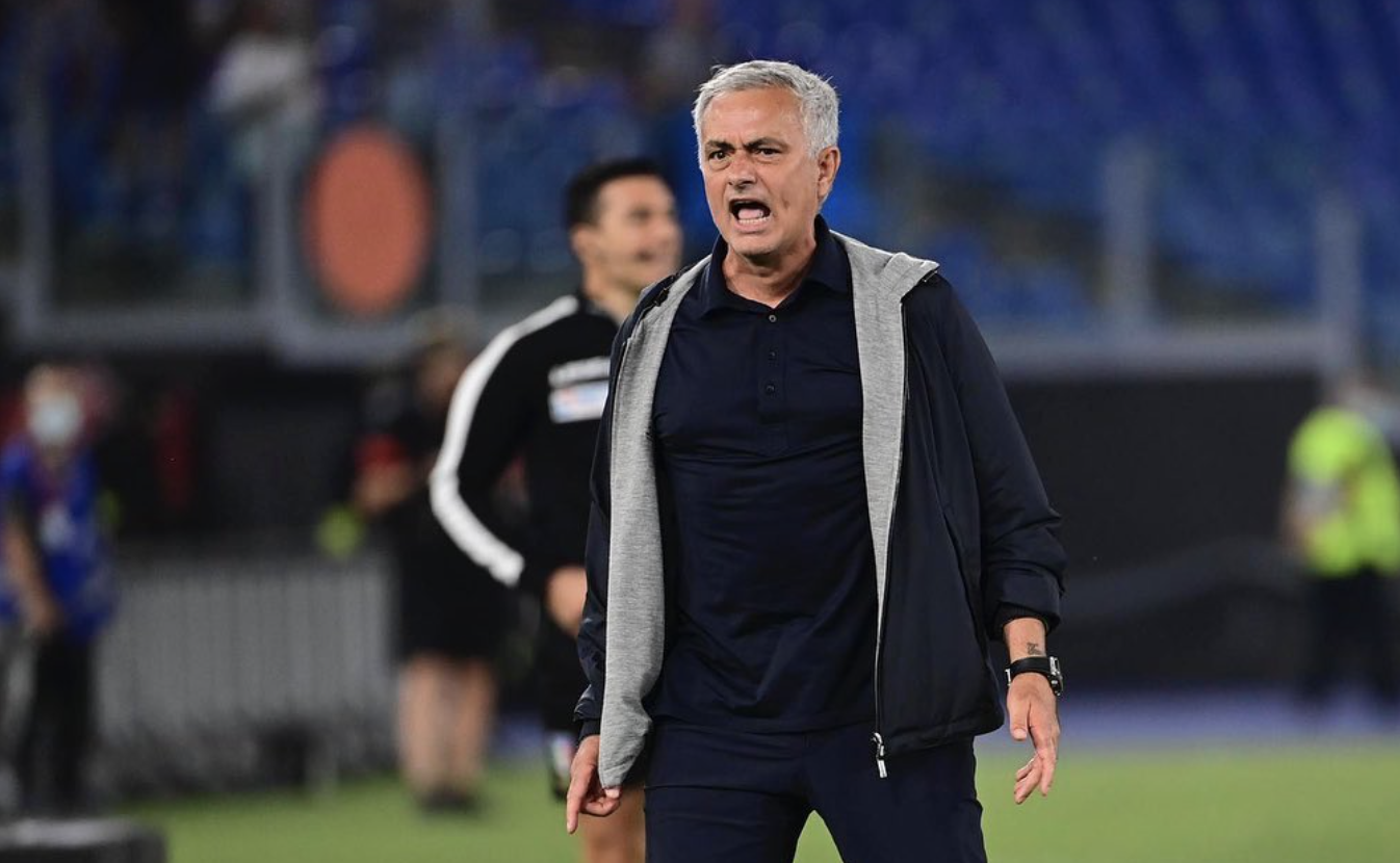 José Mourinho entrena actualmente a la Roma