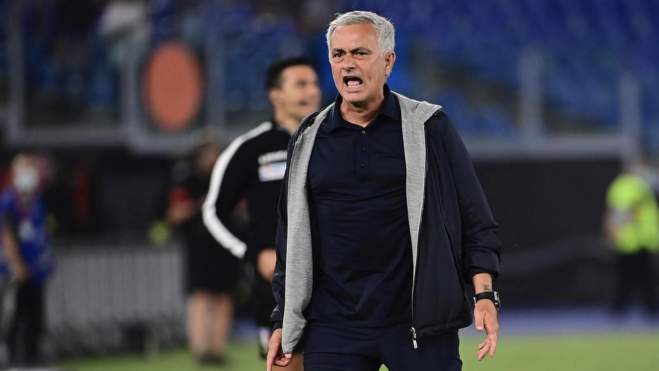 José Mourinho entrena actualmente a la Roma