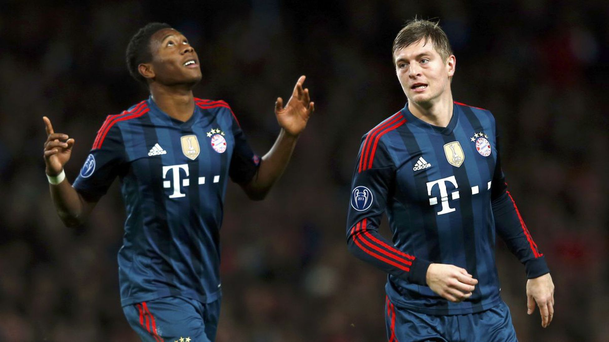 Kroos y Alaba fueron compañeros en el Bayern