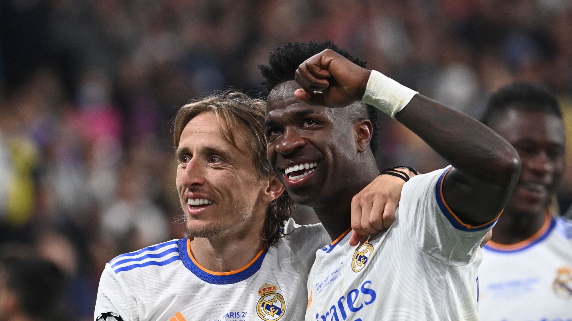 Vinicius y Modric demostraron que también saben hacer golazos